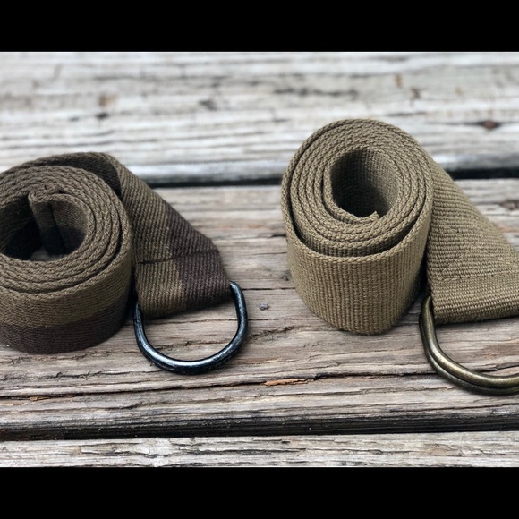 ⚠️Men’s Canvas Fabric D-Ring belts⚠️ - Picture 5 of 5